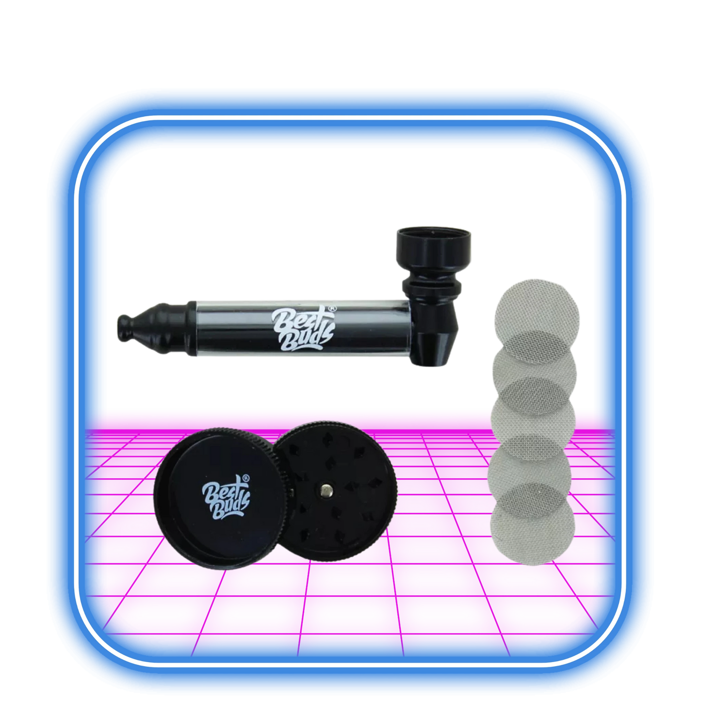 Best Buds | Handpipa + Mini Grinder