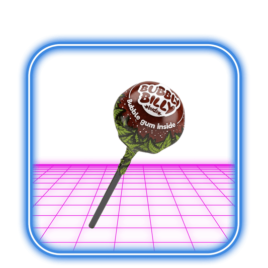 Bubbly Billy 10 mg CBD Cola Kiss Lollies with Bubblegum Inside - HiMood.se - Bubbly Billy Buds