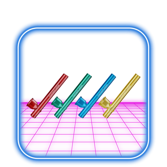 Champ High | Glas Handpipa + Mini Grinder - HiMood.se - Champ High