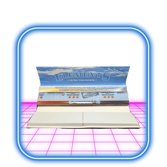 Elements | Connoisseur Kingsize Slim Papper + Tips