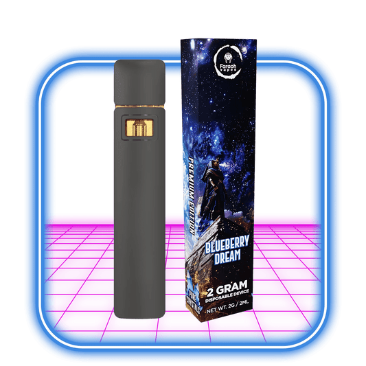 Faraoh THCA Vape 45% | Blueberry Dream (Sativa) - 2ml - HiMood.se - Faraoh