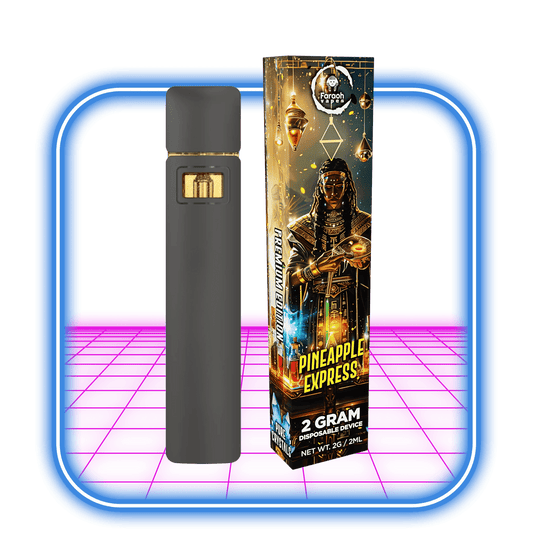 Faraoh THCA Vape 45% | Pineapple Express (Hybrid) - 2ml - HiMood.se - Faraoh