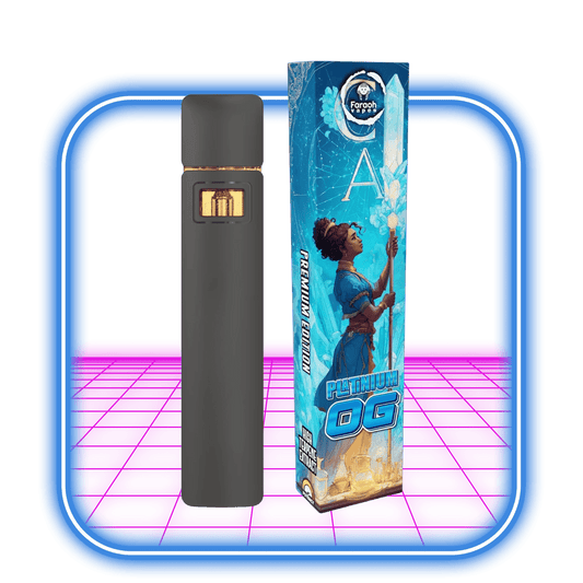 Faraoh THCA Vape 45% | Platinum OG (Indica) - 2ml - HiMood.se - Faraoh