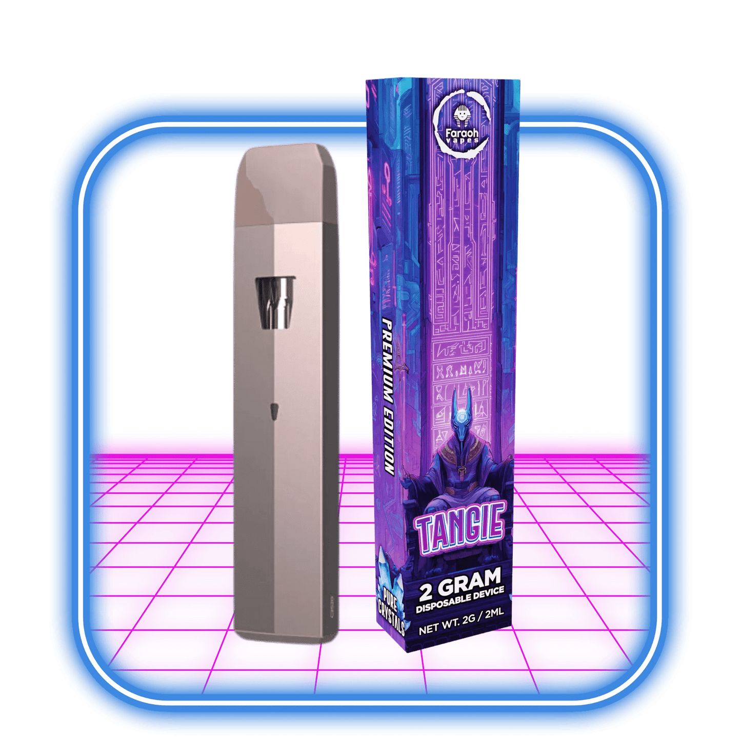 Faraoh THCA Vape 45% | Tangie (Sativa) - 2ml