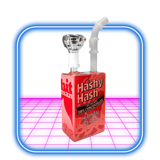 Hashy Hash Juice Glas Bong 19cm - HiMood.se - Hashy Hash