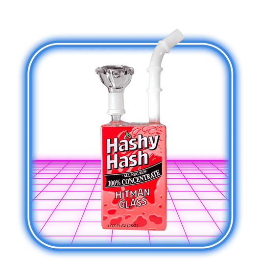 Hashy Hash Juice Glas Bong 19cm - HiMood.se - Hashy Hash