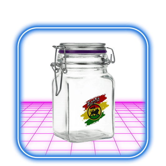 Juicy Jay | Tobacco and Herbs Glass Jars Large - HiMood.se - Juicy Jay