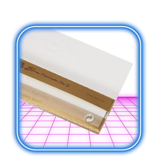 OCB | Gold Kingsize Slim Papper - HiMood.se - OCB