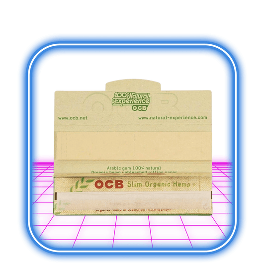 OCB | Organic Hemp Kingsize Slim Papper + Tips - HiMood.se - OCB