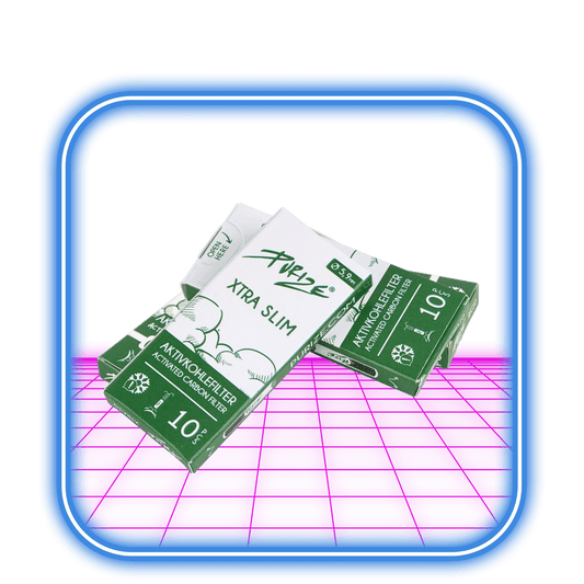 Purize Activated Carbon Filter - XTRA Slim Size 6mm (10st) - HiMood.se - Purize