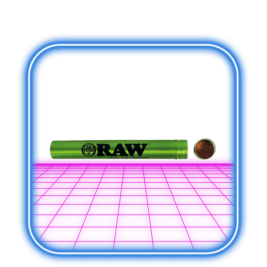 RAW | Aluminum Tube Emerald 20th Anniversary Edition - HiMood.se - RAW