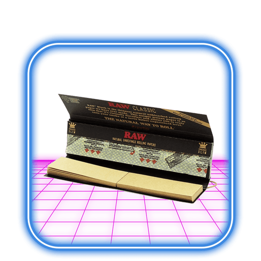 RAW | Long Papper Black Classic Connoisseur K.S. + Tips