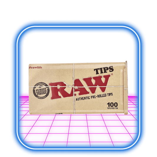 RAW | Unrefined 100 Pre - Rolled Tips - HiMood.se - RAW