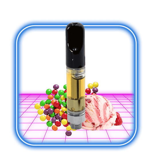 THCA 50% 510 Cartridge | Gruntz (Hybrid) - 1ml Live Resin Destillat - HiMood.se - HiMood