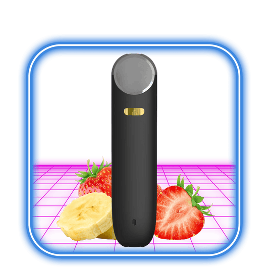 THCA Vape 50% | Strawnana (Indica) - 0.5ml Live Resin Destillat - HiMood.se - HiMood