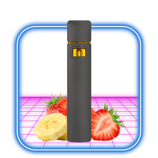 THCA Vape 50% | Strawnana (Indica) - 2ml Live Resin Destillat - HiMood.se - HiMood