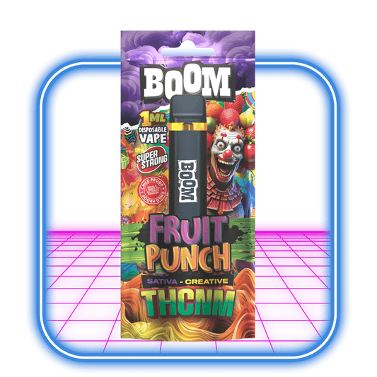 THCNM ACAN Boom Fruit Punch Sativa Vape 1ml i Sverige