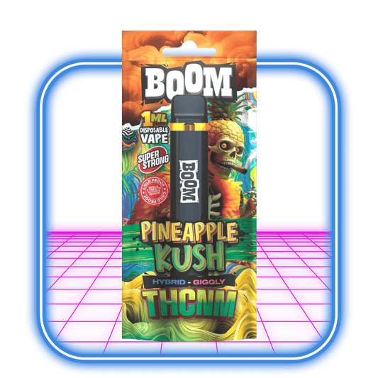 THCNM ACAN Boom Pineapple Kush Hybrid Vape 1ml i Sverige