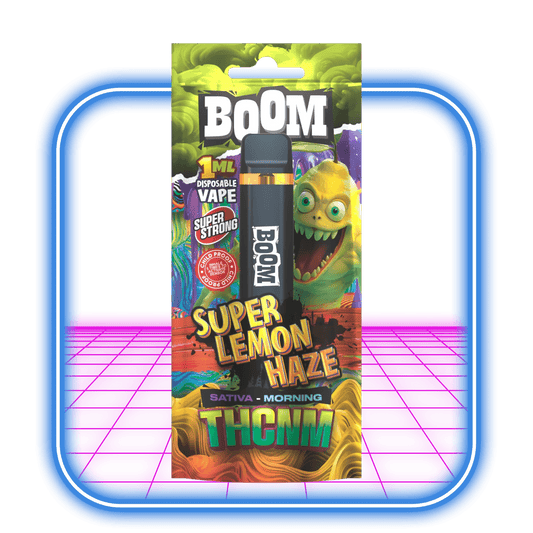 THCNM ACAN Boom Super Lemon Haze Sativa Vape 1ml i Sverige