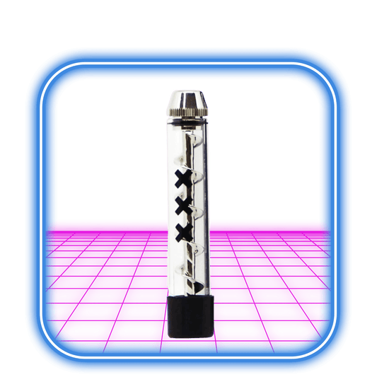 Twist 'n Smoke - Twisted Glass Blunt Silver Amsterdam Special Edition - HiMood.se - Twist 'n Smoke