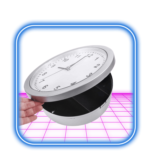 Väggklocka Stash Förvaring - HiMood.se - Övrigt