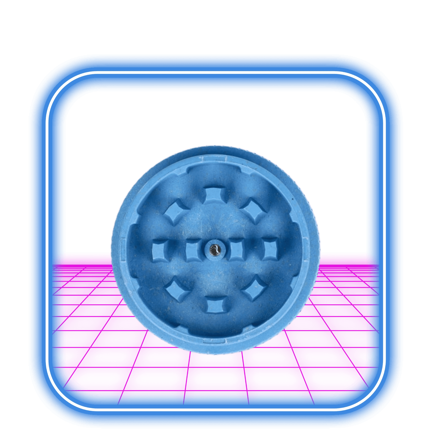 Champ High | 2 - Part Biodegradable Hemp Grinder 55mm (Mix Colors) - HiMood.se - Champ High