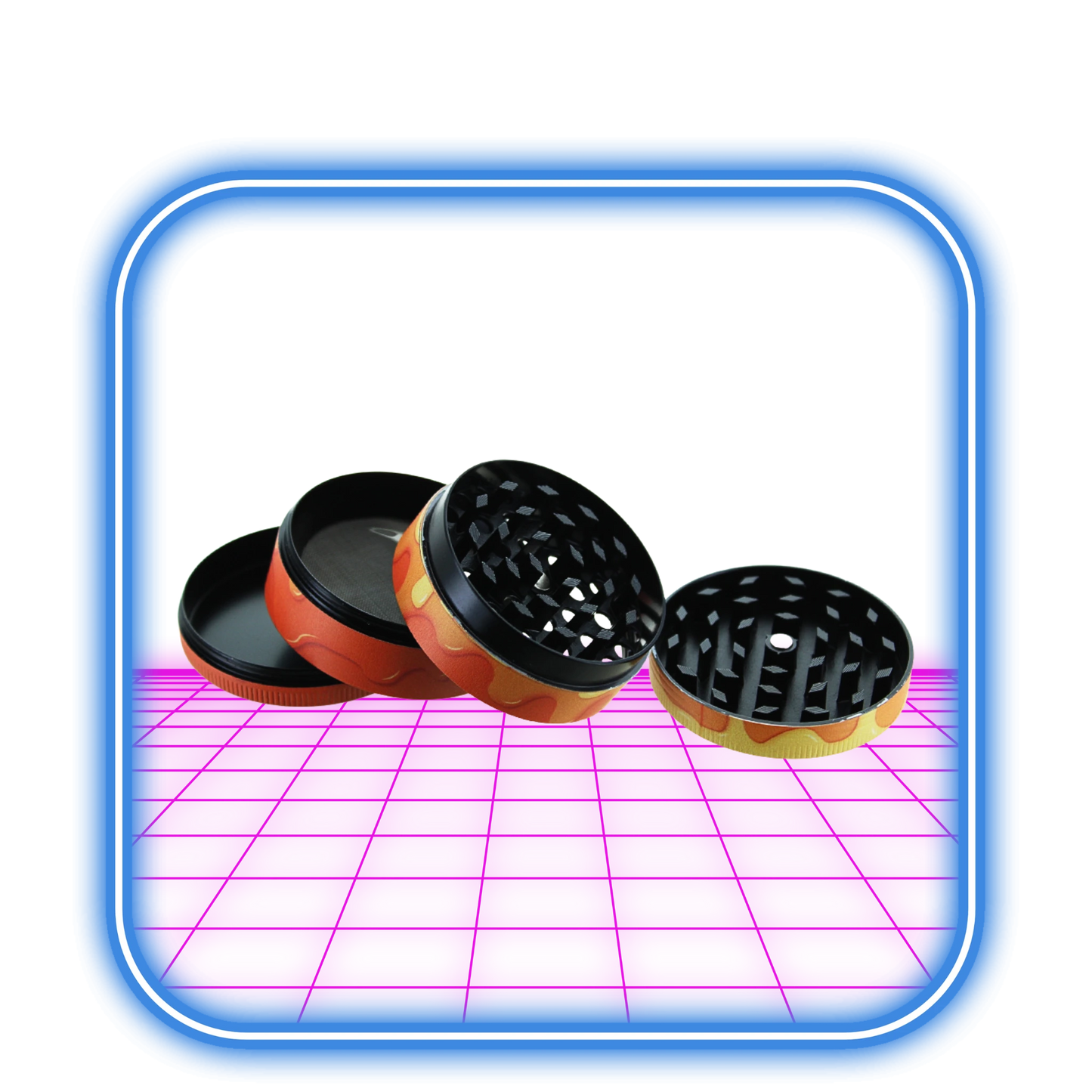 Best Buds | Grinder Gelato Mango Peach 4-Part (50mm)
