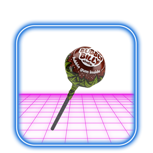 Bubbly Billy 10 mg CBD Cola Kiss Lollies with Bubblegum Inside