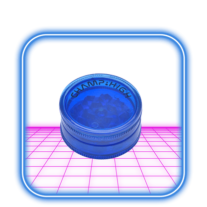 Champ High | Mini Plastic Grinder 3 Parts - 42mm - HiMood.se - Champ High