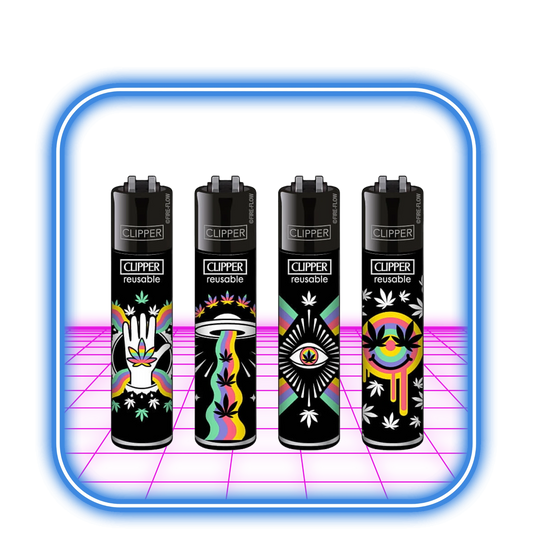 Clipper Tändare - Classic 420 Rainbow