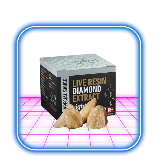 Eighty8 CBD Live Resin Diamond Extract - 92 % CBD 1g