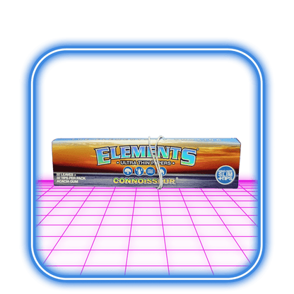 Elements | Connoisseur Kingsize Slim Papper + Tips