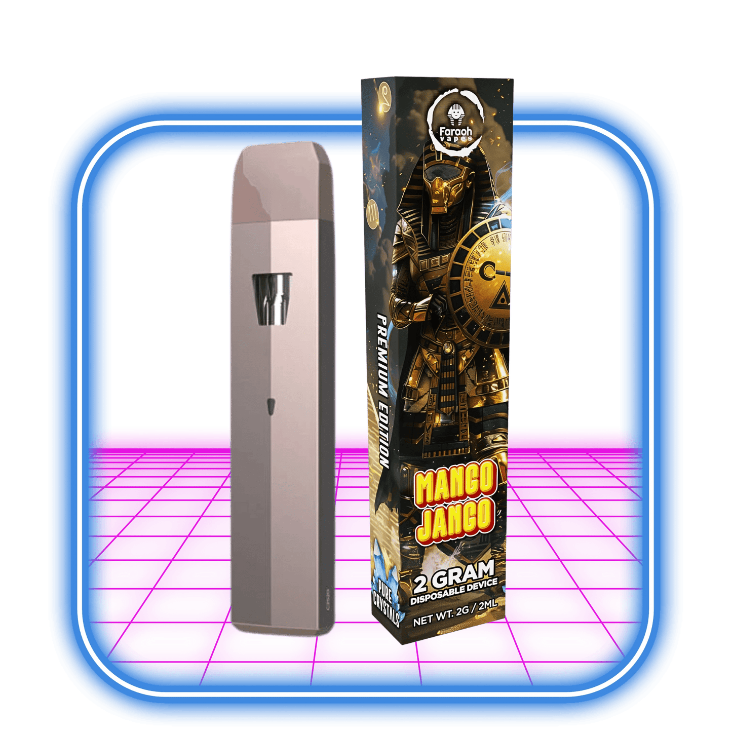 Faraoh THCA Vape 45% | Mango Jango (Hybrid) - 2ml