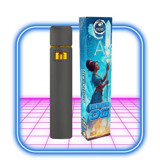 Faraoh THCA Vape 45% | Platinum OG (Indica) - 2ml