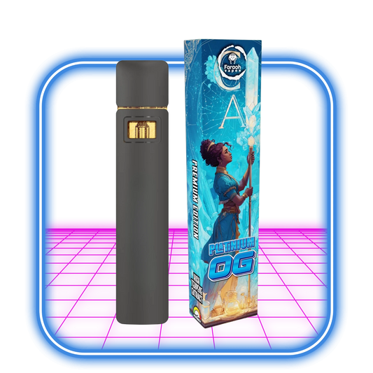 Faraoh THCA Vape 45% | Platinum OG (Indica) - 2ml
