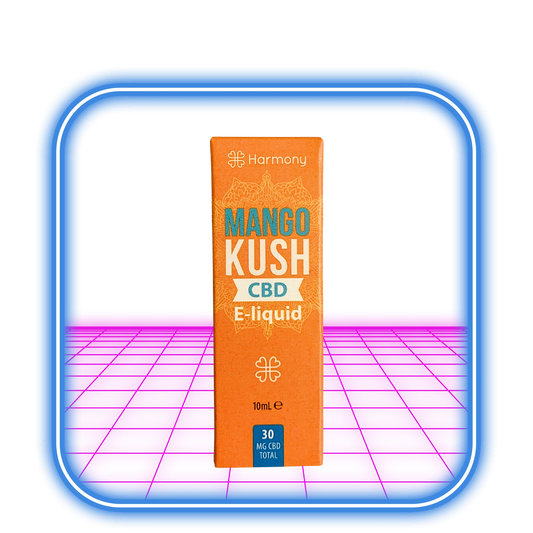 Harmony | Mango Kush - CBD E-Liquid 10ml (30mg - 3mg/ml)