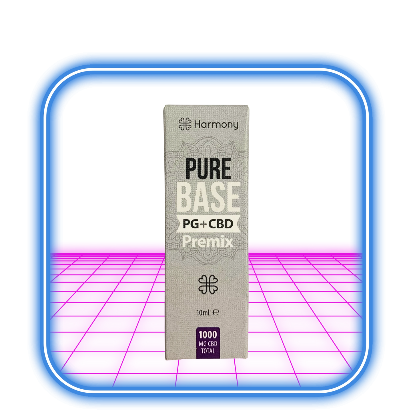 Harmony | Pure Base - CBD E-Liquid 10ml (1000mg - 100mg/ml)