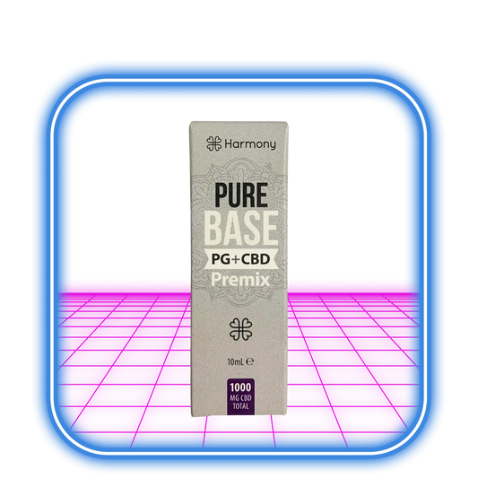 Harmony | Pure Base - CBD E-Liquid 10ml (1000mg - 100mg/ml)