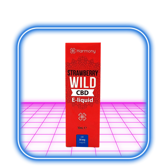 Harmony | Strawberry Wild - CBD E-Liquid 10ml (30mg - 3mg/ml)