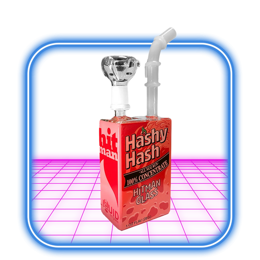 Hashy Hash Juice Glas Bong 19cm