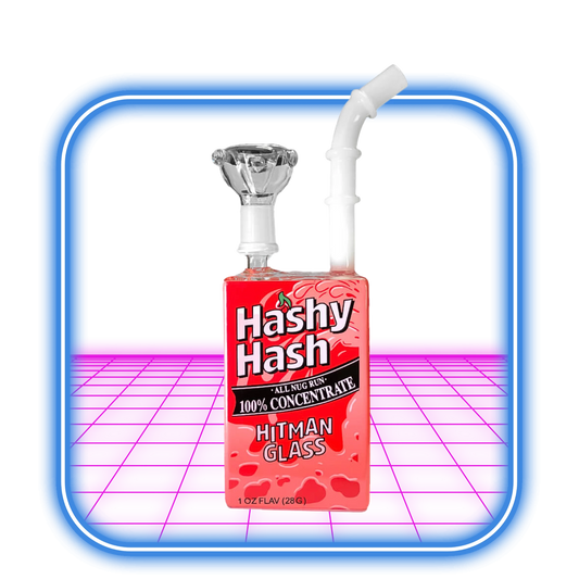 Hashy Hash Juice Glas Bong 19cm