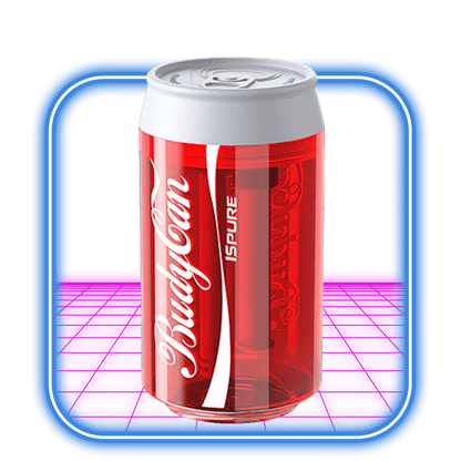 ISPURE BudyCan Water Pipe - Red