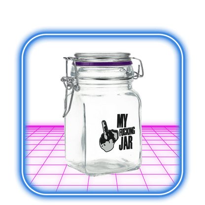 Juicy Jay | Tobacco and Herbs Glass Jars Large - HiMood.se - Juicy Jay