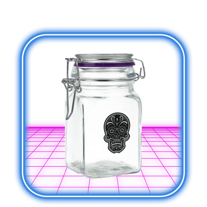 Juicy Jay | Tobacco and Herbs Glass Jars Large - HiMood.se - Juicy Jay