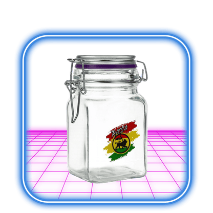 Juicy Jay | Tobacco and Herbs Glass Jars Large - HiMood.se - Juicy Jay