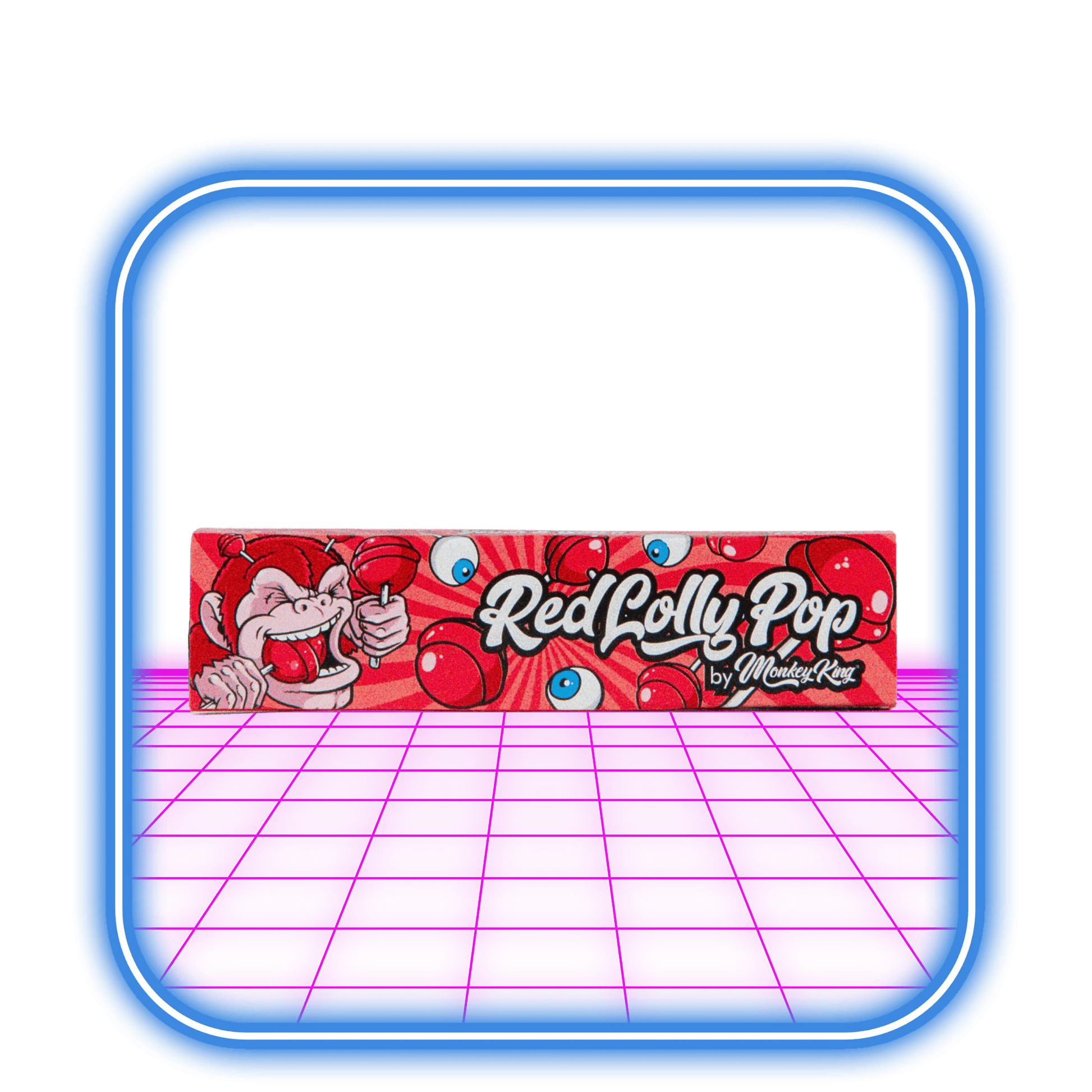 Monkey King | Papper + Filter Tips (Red Lolly Pop) - HiMood.se - Monkey King