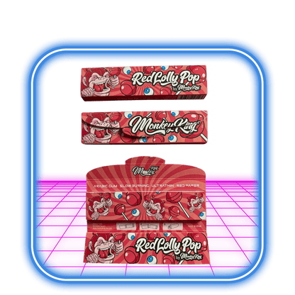 Monkey King | Papper + Filter Tips (Red Lolly Pop) - HiMood.se - Monkey King
