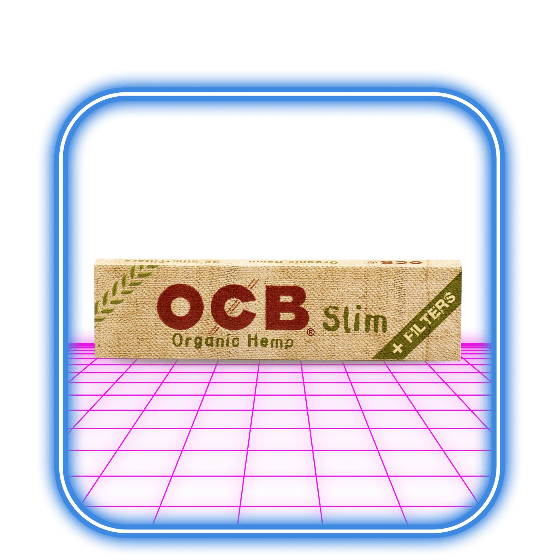 OCB | Organic Hemp Kingsize Slim Papper + Tips - HiMood.se - OCB