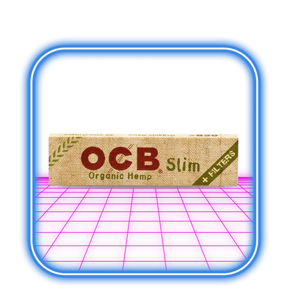 OCB | Organic Hemp Kingsize Slim Papper + Tips - HiMood.se - OCB