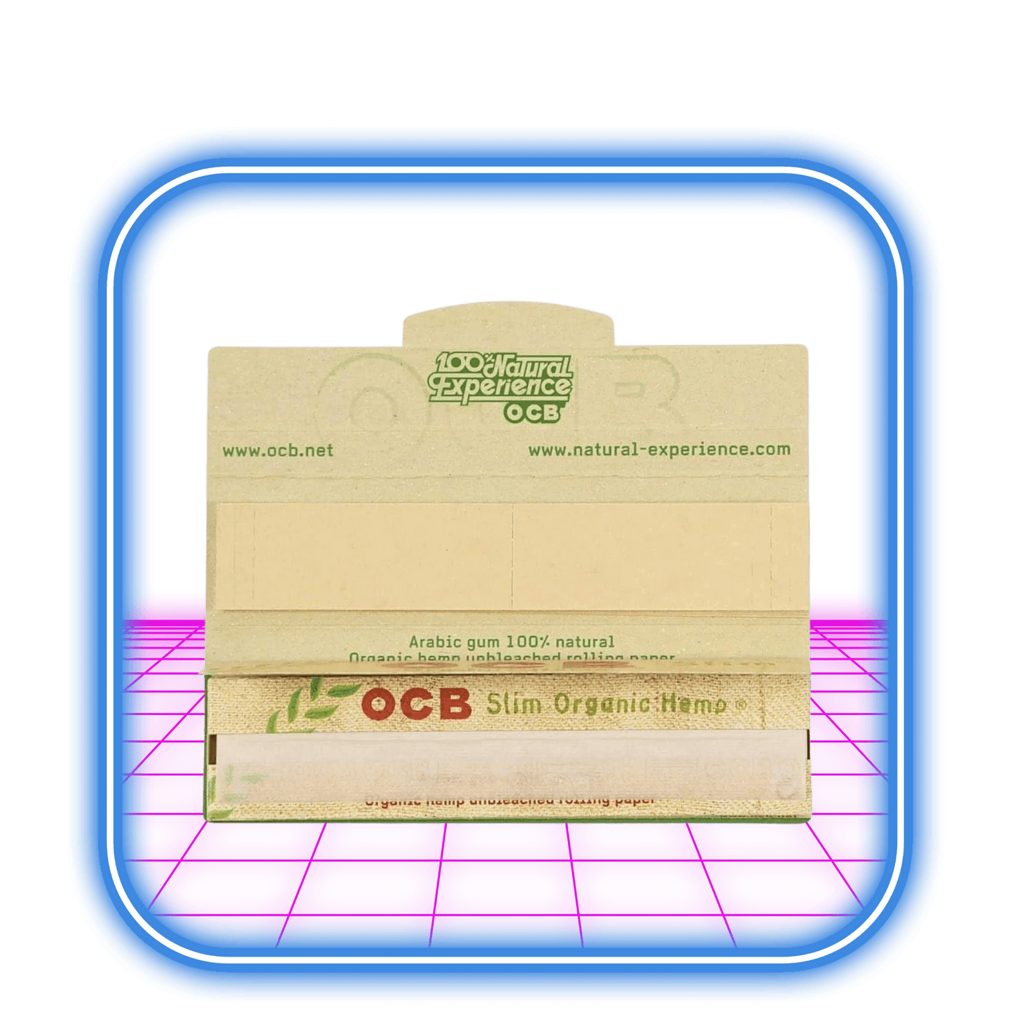 OCB | Organic Hemp Kingsize Slim Papper + Tips - HiMood.se - OCB